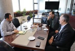 دیدار رئیس بیمارستان با اعضای شورای اسلامی شهر مشهد