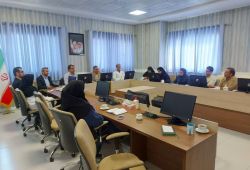 کمیته شورای پژوهشی با حضور اعضا برگزار شد