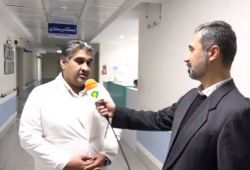 مصاحبه دانشگاه با دکتر سروش متخصص سم شناسی و پزشکی قانونی و معاون درمان بیمارستان و خانم دکتر ارجمند متخصص اعصاب و روان بیمارستان